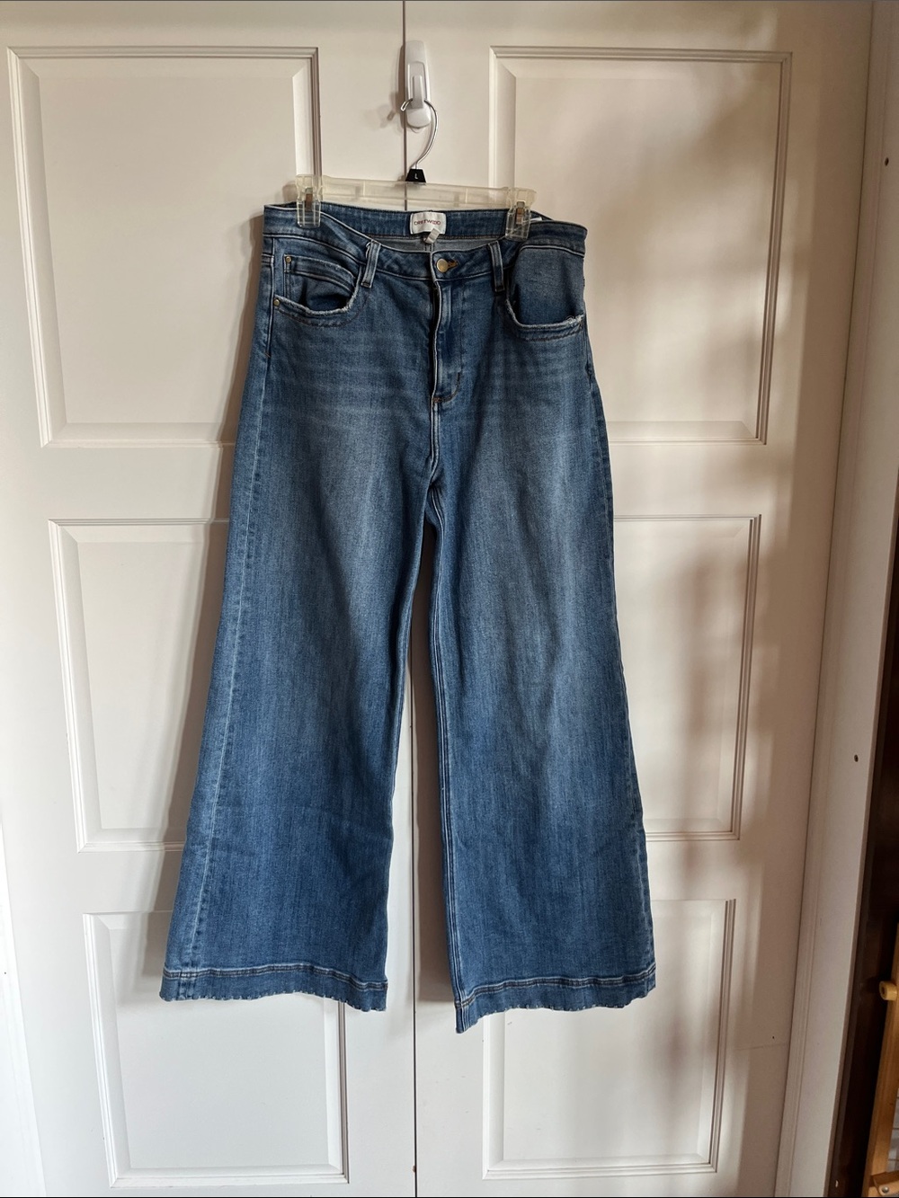 DRIFTWOOD Women's Wide Leg High-Rise Jeans - Medium Blue